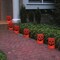LumaBase 12-Pack Freestanding Jack-O-Lantern Luminarias – 0.83 Ft Halloween Pathway Decor